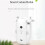 Curtains Robot T/U-Rail Tracks Automatic Curtain Opener Remote Control Curtain Motor 5