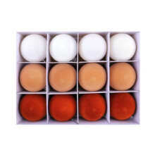 12 Piezas de Bolas Colgantes de Navidad para Fiestas Navideñas, Bolas de Navidad, Bolas Redondas de Peluche para Hacer Tú Mismo, Caja de Regalo,
