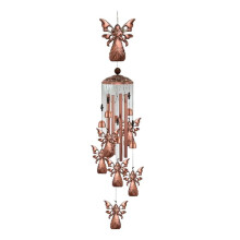 Wind Chimes Carillón de Viento Móvil Retro para Jardín Interior Patio Al Aire Libre Patio Decoración Ángel