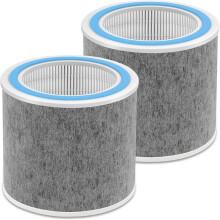 2 Stück HEPA-Filter für HP102 Clean Sense Ersatzfilter
