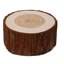 Tranches de Bûches Petite Décoration en Piquet de Bois Petites Fournitures Décoratives