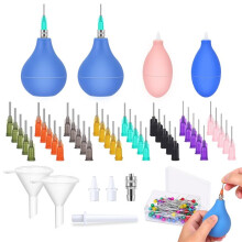 Pottery Tools Supplies Ceramic Precision Applicator, Ceramic Glaze Squeeze Bottle Tools for Pottery Art Decoration Kit