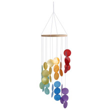 Natural Shell Wind Chimes Dream Catcher Outdoor Yard Decoration Bedroom Living Room Hanging Pendant Multicolor