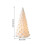 Light  Ceramic Christmas Tree Christmas Trees with Lights Artificial Table Top Decorations Unique Ceramic Ornament 8