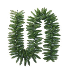 9FT Christmas Garlands Artificials Greenery Garlands Suitable for Christmas Decorations Green Non-Lit Holiday Decor