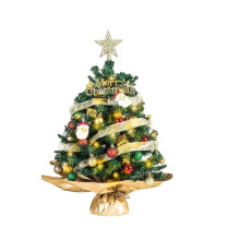 Miniature Christmas Tree Christmas Table Ornament Decorative Miniature Christmas Tree Desktop ChristmasTree Decoration C
