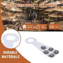 Drum Cymbal Bells Rings Cymbal Bells Accessories Drum Set Cymbal Bells for Drum Cymbal Percussion Instrument A