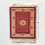 Persian Woven Coasters Carpet Pattern Coaster Dining Table Decoration Technology.Red 8