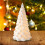 Light  Ceramic Christmas Tree Christmas Trees with Lights Artificial Table Top Decorations Unique Ceramic Ornament 7