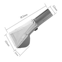 For Puzzi 8/1 10/1 10/2 Handle Spray Cleaning Machine Vacuum Cleaner Nozzles Set Parts 4.130-0
