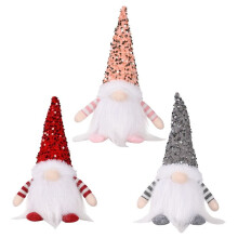 3 Pcs Luminous Dwarf Christmas Decorations Christmas Doll Decorations Christmas Luminous Doll Ornaments