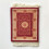 Persian Woven Coasters Carpet Pattern Coaster Dining Table Decoration Technology.Red 4