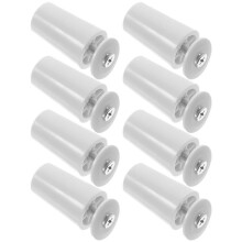 8 Topes Blancos para Persianas, Cortinas, Ventanas, Persianas Enrollables, Piezas de Reparación.