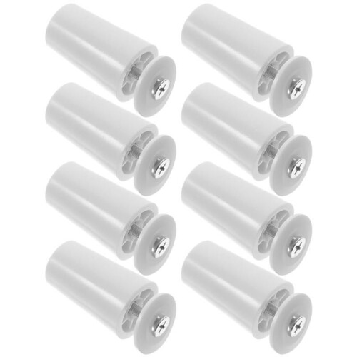 8pcs White Blinds Stops Curtain Blinds for Window Buffer Stopper Roller Shutters Roll  Repair Parts