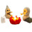 Campfire Gathering 3D Small  Campfire Nightlight Cute Funny Spooky Halloween Party Decorations B 1