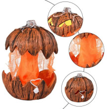 LED Devil Pumpkin Lantern Halloween Pumpkin Lamp Flashing Lighting Festival Halloween Party Decoration