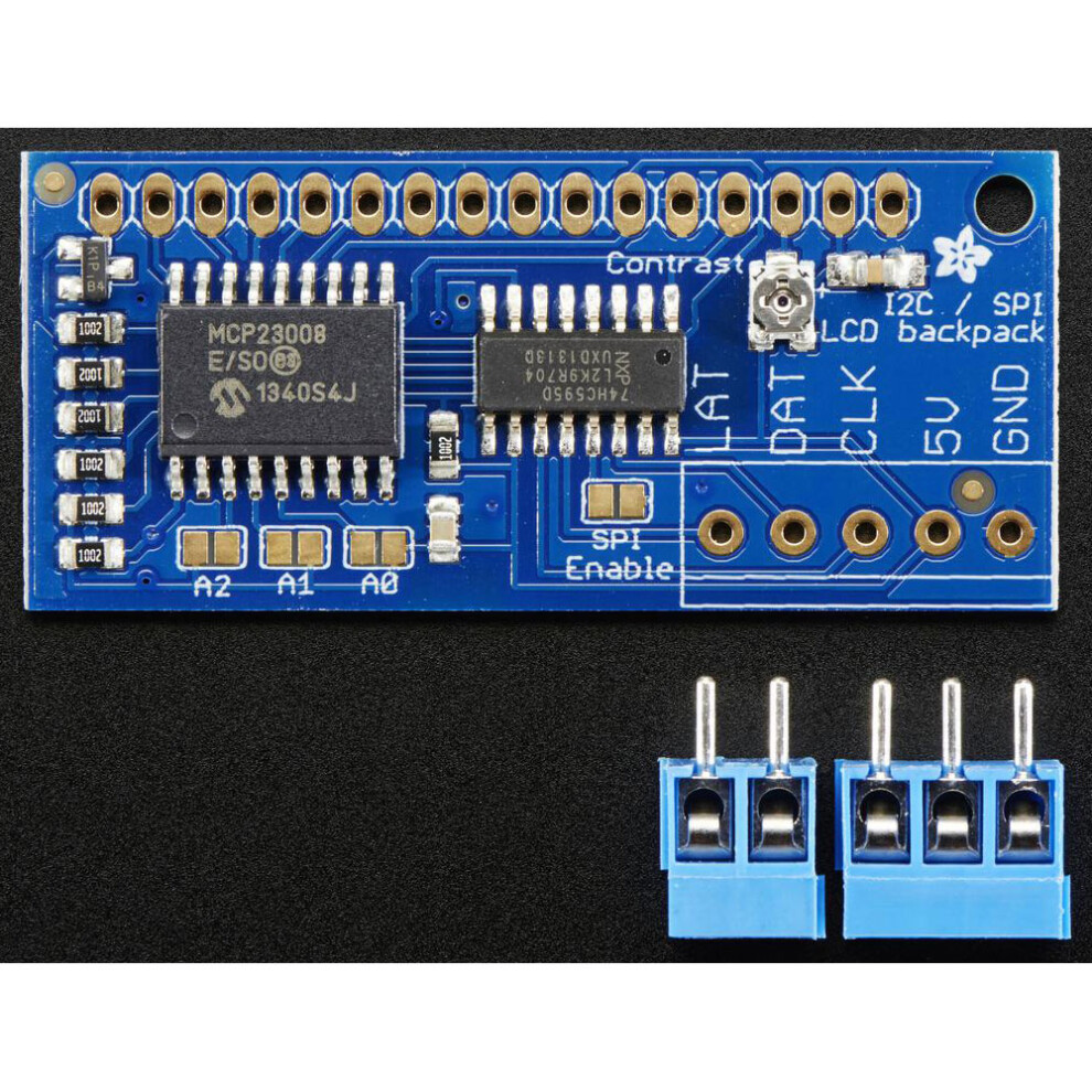 Adafruit 292 I2c And Spi Lcd Display Backpack 700598870510