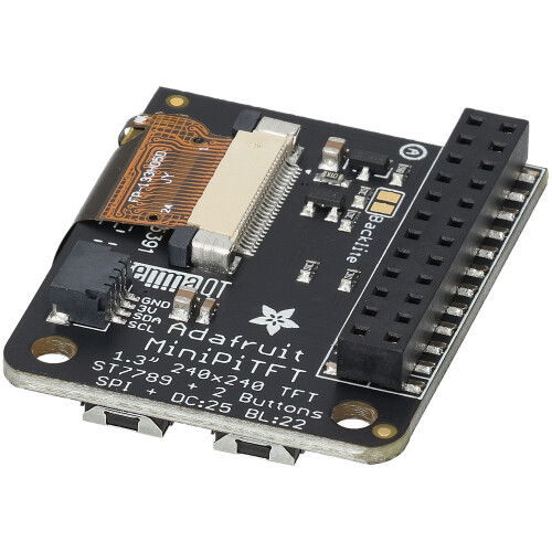 Adafruit ADA4484 Mini PiTFT 1.3" TFT Add-on for Raspberry Pi 1