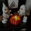 Campfire Gathering 3D Small  Campfire Nightlight Cute Funny Spooky Halloween Party Decorations B 7