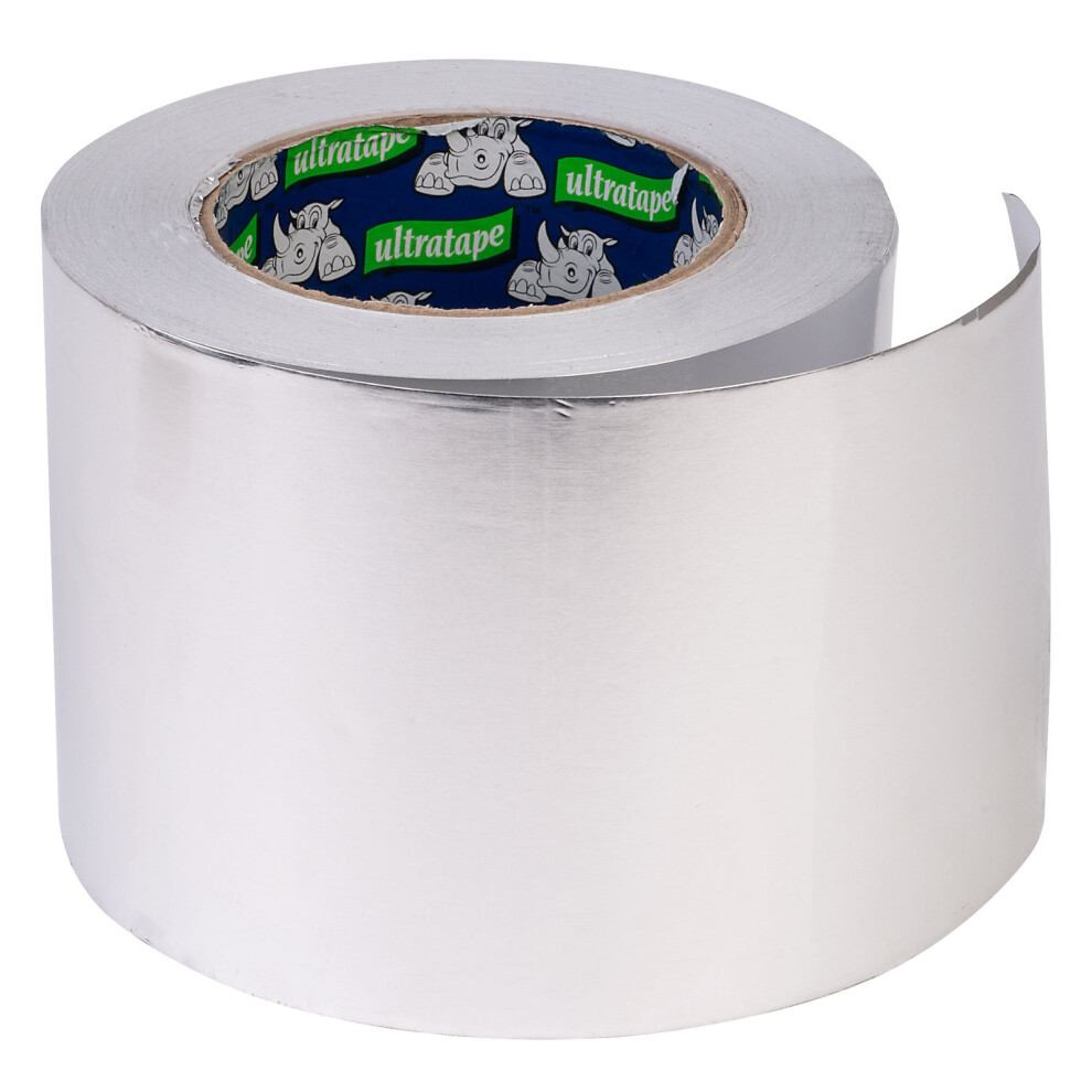 Ultratape Aluminium Foil Tape 100Mm X 45.7M 5027785811008