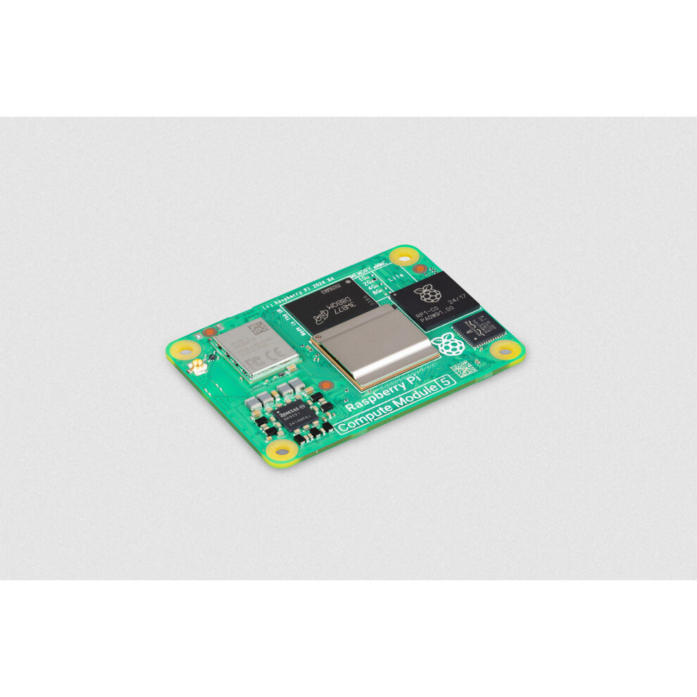 Raspberry Pi Sc1602 Cm5108064 Compute Module Cm5 8Gb Ram 64Gb Emmc Wireless 5056561805573
