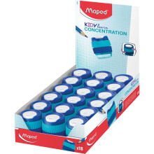 Helix 014301 PS KIDYLEARN CONCENTRATION DISPLAY pack of 18 pencil sharpeners
