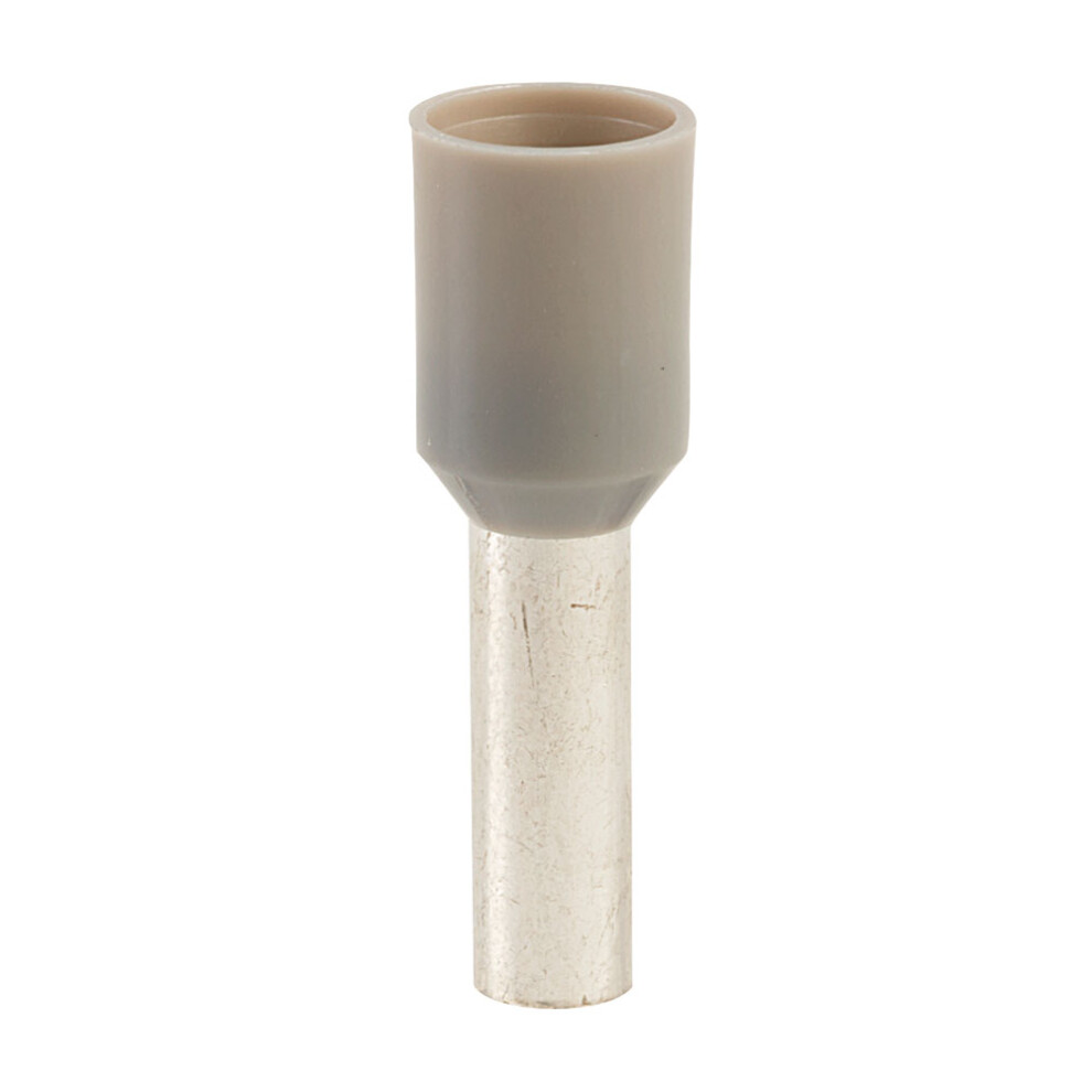 Truconnect Bootlace Ferrules 4Mm Grey Pack Of 100 5055129436334