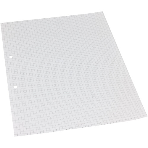 Rapid Rapid A4 Paper Squared 5mm Punched 75gsm 500 Sheets 1