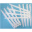 Major Brushes Plastic Palette Knife (knife Type) Pack 12 1