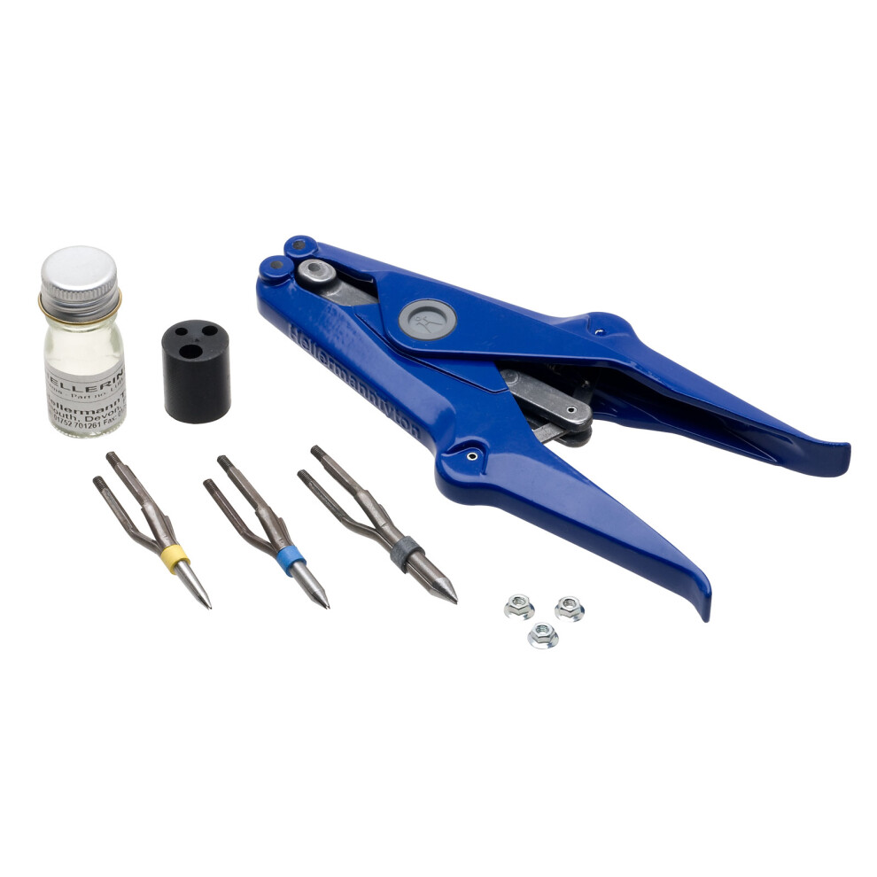 Hellermann D Kit Tyton Sleeve Expansion Tool Kit For Sleeves And Grommets Blue 5022660024610