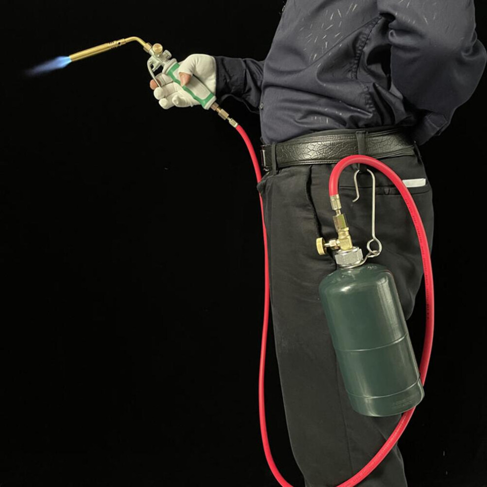 Multi-Purpose Propane Torch Kit With 1.6M Hose, Brass Alloy, 350X250x35mm 4951383989047