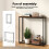 Console Hall Table Slim Wooden Entryway Hallway 5