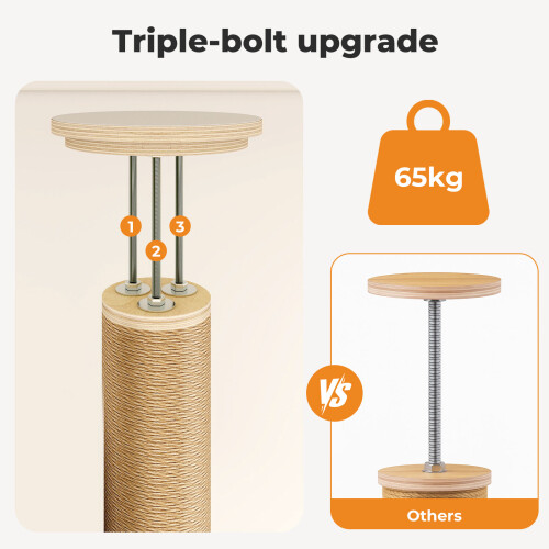 Skylos Floor to Ceiling Cat Tree Adjustable 1