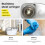 Cleanflo Spin Mop Set 360 Wet/Dry Stainless Steel 5