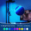Levede L-Shape Gaming Desk RGB LED Black 4