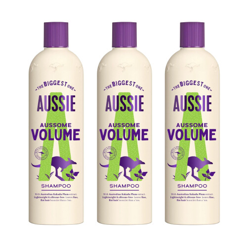 Aussie Aussie Aussome Volume Shampoo 675mL (3 Pack)