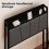 Levede Single Linen Upholstered Storage LED USB 6
