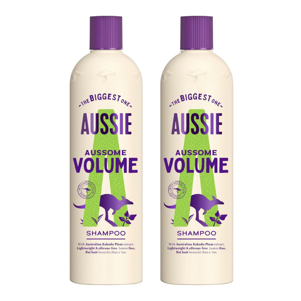 Aussie Aussome Volume Shampoo 675Ml (2 Pack)