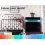 Levede High Gloss RGB LED Bedside Table 2-Drawer 3