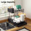 Toque Expandable Dish Drainer Rack 2 Tier Cutlery 4