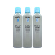 Rusk Thickr Thickening Hairspray for Fine Hair 10.6 Oz (Pack of 3)
