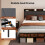 Levede Double Heavy Duty Metal Storage Headboard 3