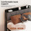 Levede Double Linen Bed Frame LED Charging Storage 5