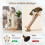 Skylos Cat Scratching Post Strong Natural Sisal 4