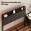 Levede Double Heavy Duty Metal Storage Headboard 6
