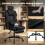 Executive Ergonomic Office Chair Suede Fabric 5