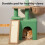 Skylos Compact Cat Tree 80CM Multi-Level Activity 5