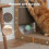 Skylos 48cm High L Shaped Cat Scratching Board 4