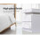 Levede RGB LED High Gloss 2-Drawer Nightstand 7