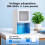 Spector 1L Quiet High-Efficiency Dehumidifier LED 3